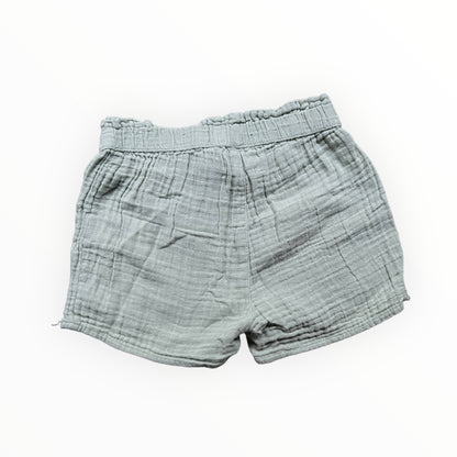 5/6 sage children's place muslin shorts