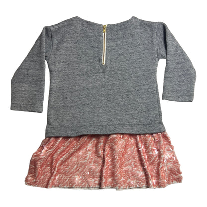 4Y CC knit/sequin dress