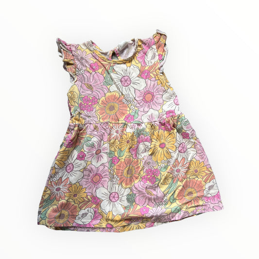 2t floral hm dress