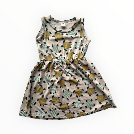 1/2 little and lively turtles dress