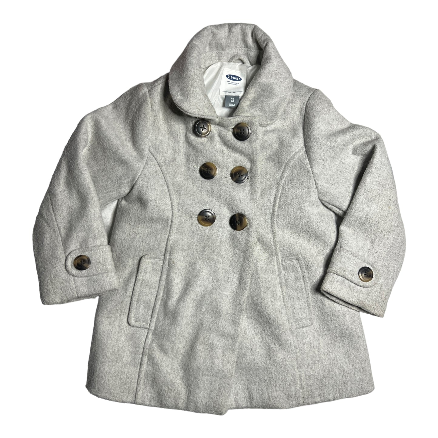 4T  grey coat