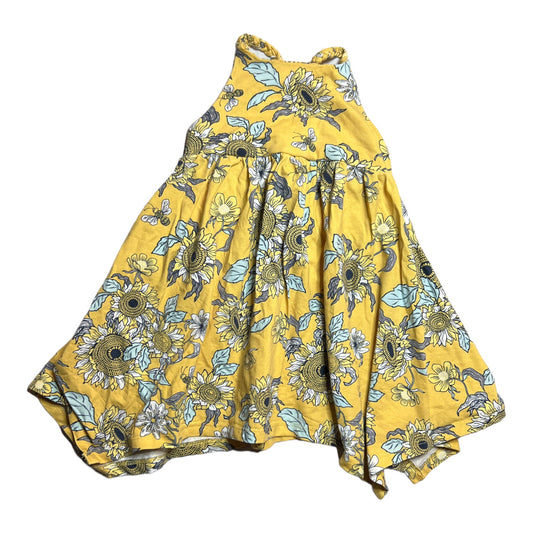 24m artisan yellow dress