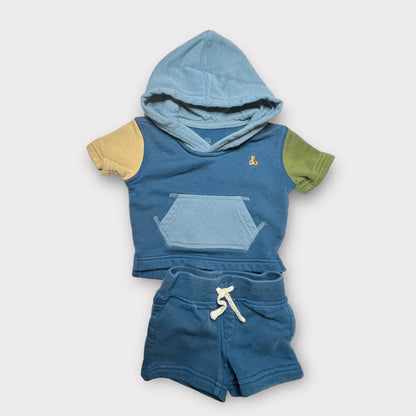 Baby gap hoody set 6m